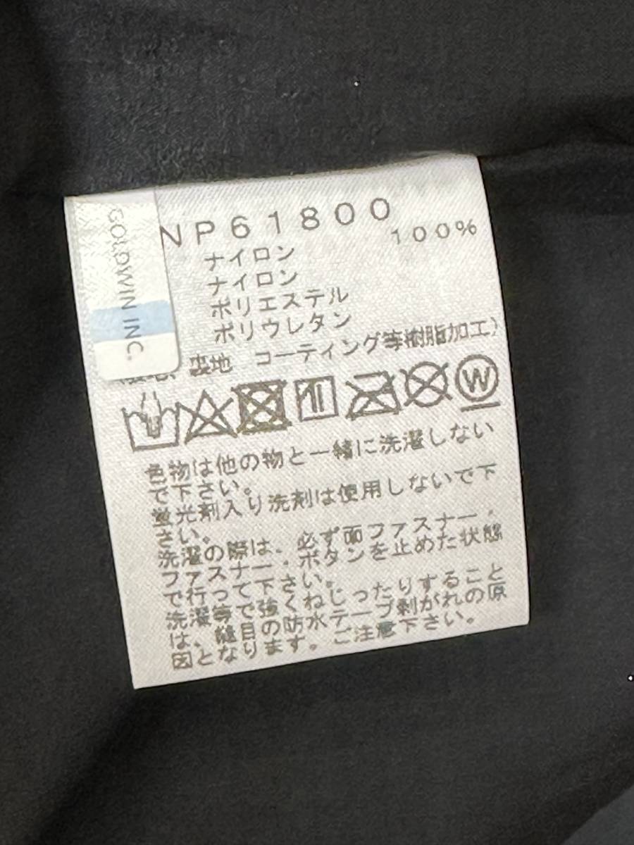 【THE NORTH FACE】 ノースフェイス マウンテンジャケット ブラック サイズXL NP61800 中古品 美品　SKUT0119-2_画像9