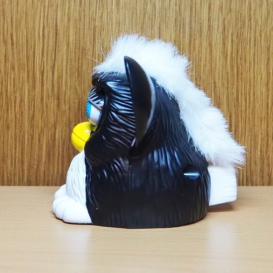 ファービー フィギュア  Furby ブラック ホワイト 目が動く おもちゃ マクドナルド 1998 ミール トイ アメトイ ハッピーセットの画像3