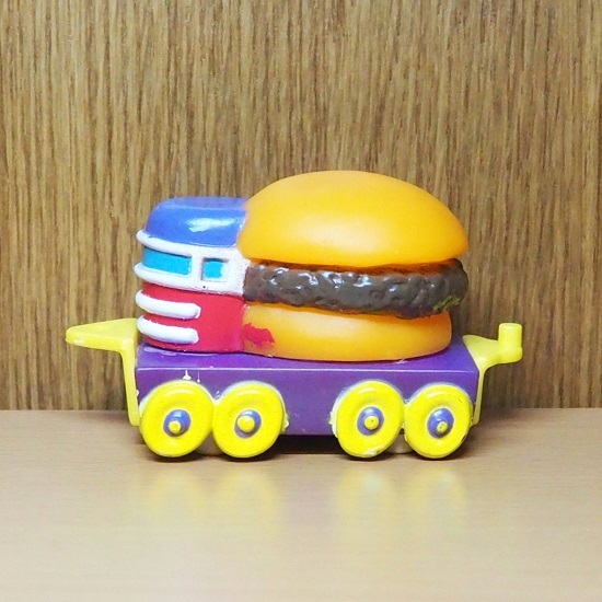  Sonic Drive India kta- pepper figure handle burger train 1997mi-ru toy Ad ba Thai Gin gSonic Drive In