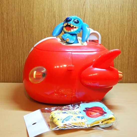  Tokyo Disney resort Stitch Popcorn basket figure Lilo and Stitch Lilo & Stitch Disney 