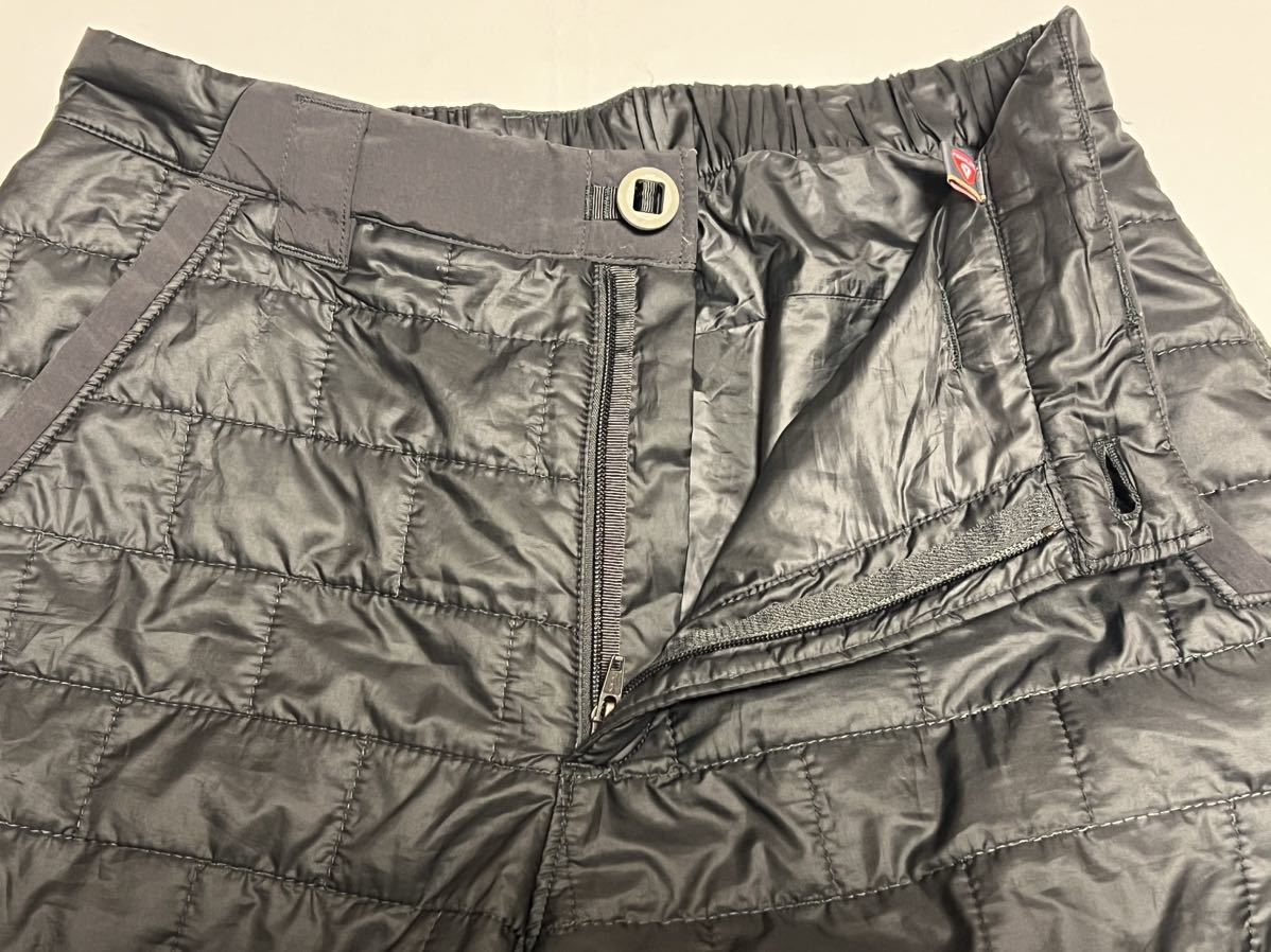 Patagonia パタゴニア ナノパフパンツ 82140 FGE グレー プリマロフト 防寒 登山 キャンプ ナイロンパンツ_画像7