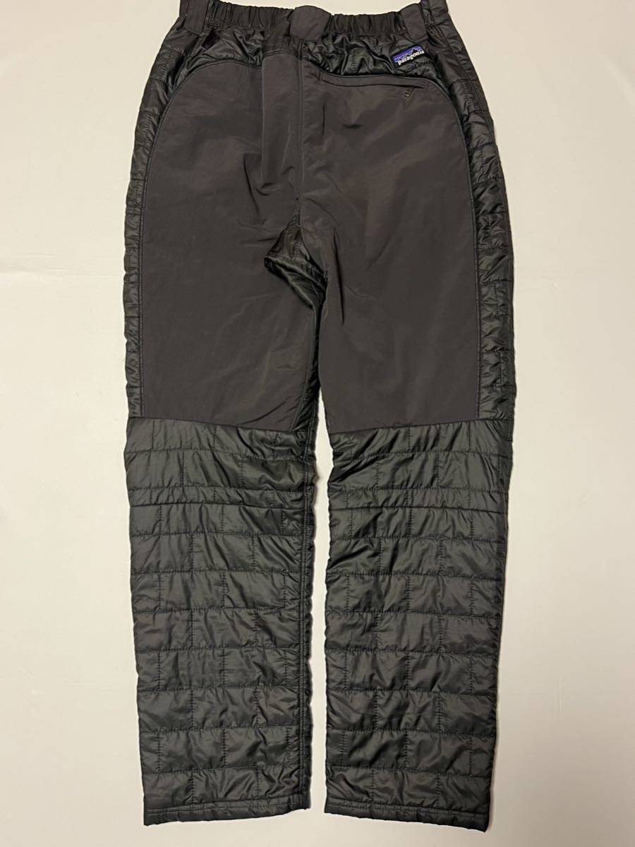 Patagonia パタゴニア ナノパフパンツ 82140 FGE グレー プリマロフト 防寒 登山 キャンプ ナイロンパンツ_画像2