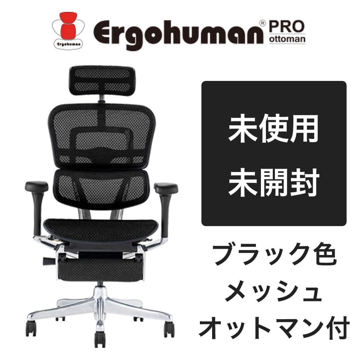 【未使用品】エルゴヒューマン プロ 2Ergohuman Pro オフィスチェア EHP2-LPL-BF-BK_画像2