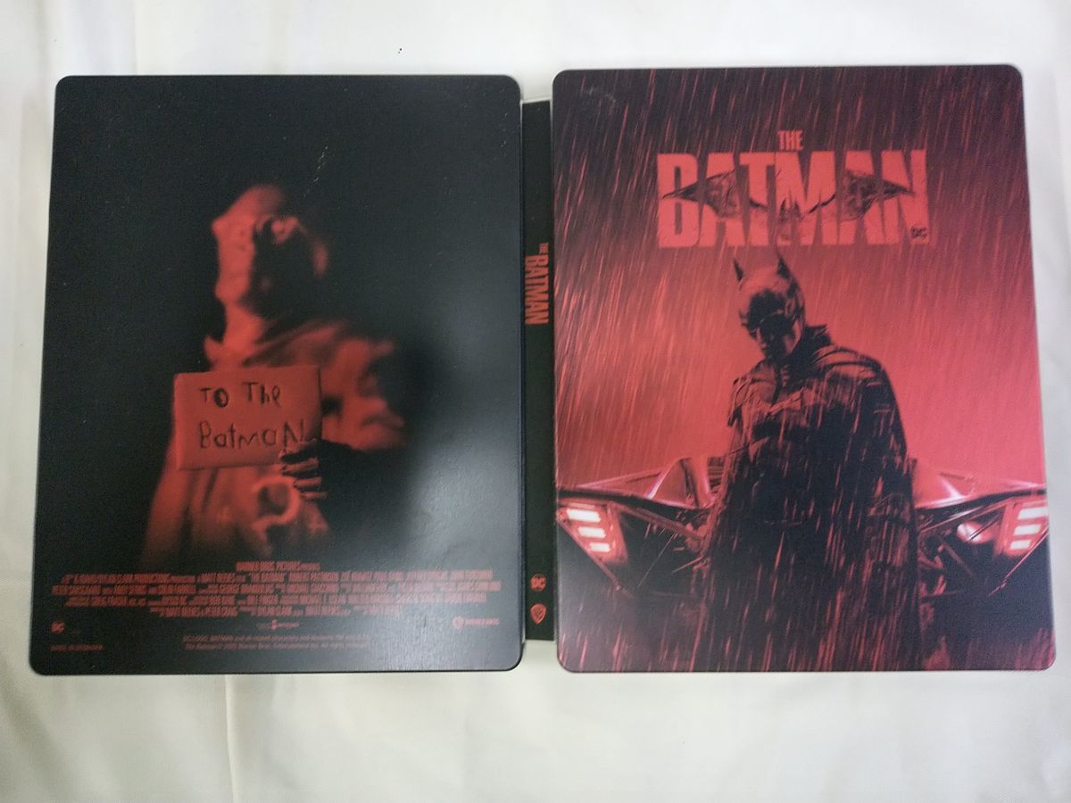 AK_03A_0233_ THE BATMAN-ザ・バットマン- 限定スチールブック仕様 [4K UHD+Blu-ray 日本語有り](輸入版) -The Batman Steelbook-の画像5