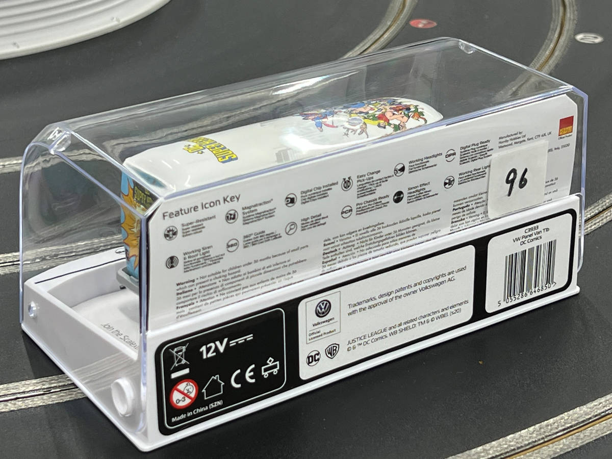 No.096 SCALEXTRIC DC Comics VW Panel Van Tib スーパーマン[新品未使用 1/32スロットカー] _画像4