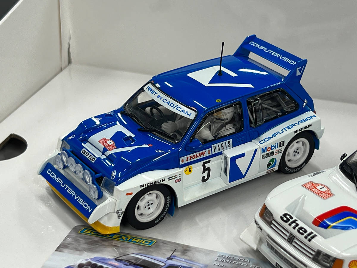 No.170-171 SCALEXTRIC =LEGENDS= 1986 Rallye Monte-Carlo Limited Edition [ new goods unused 1/32 slot car ]