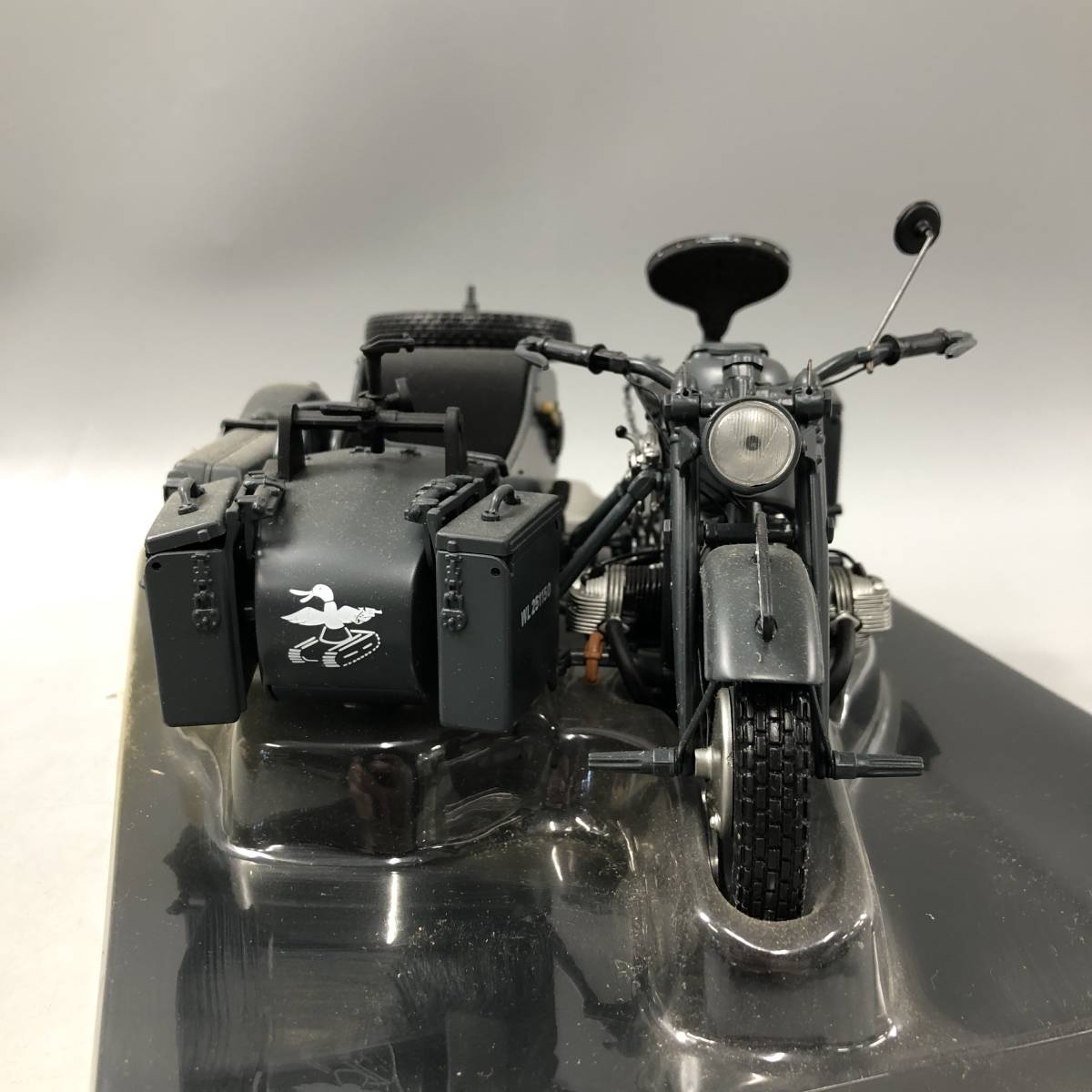 ★D12059【未使用保管品】TAMIYA タミヤ/ミニカー/シュコー 1/10/ツェンダップ KS750 サイドカー/箱傷み有_画像6