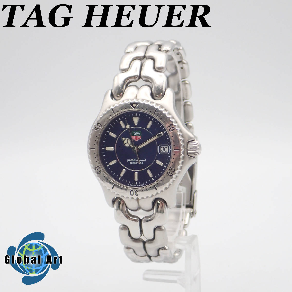 え01229/TAG HEUER タグホイヤー/セル/プロフェッショナル/クオーツ/メンズ腕時計/200M/文字盤 ネイビー/WG121A item  details | Yahoo! JAPAN Auction | One Map by FROM JAPAN