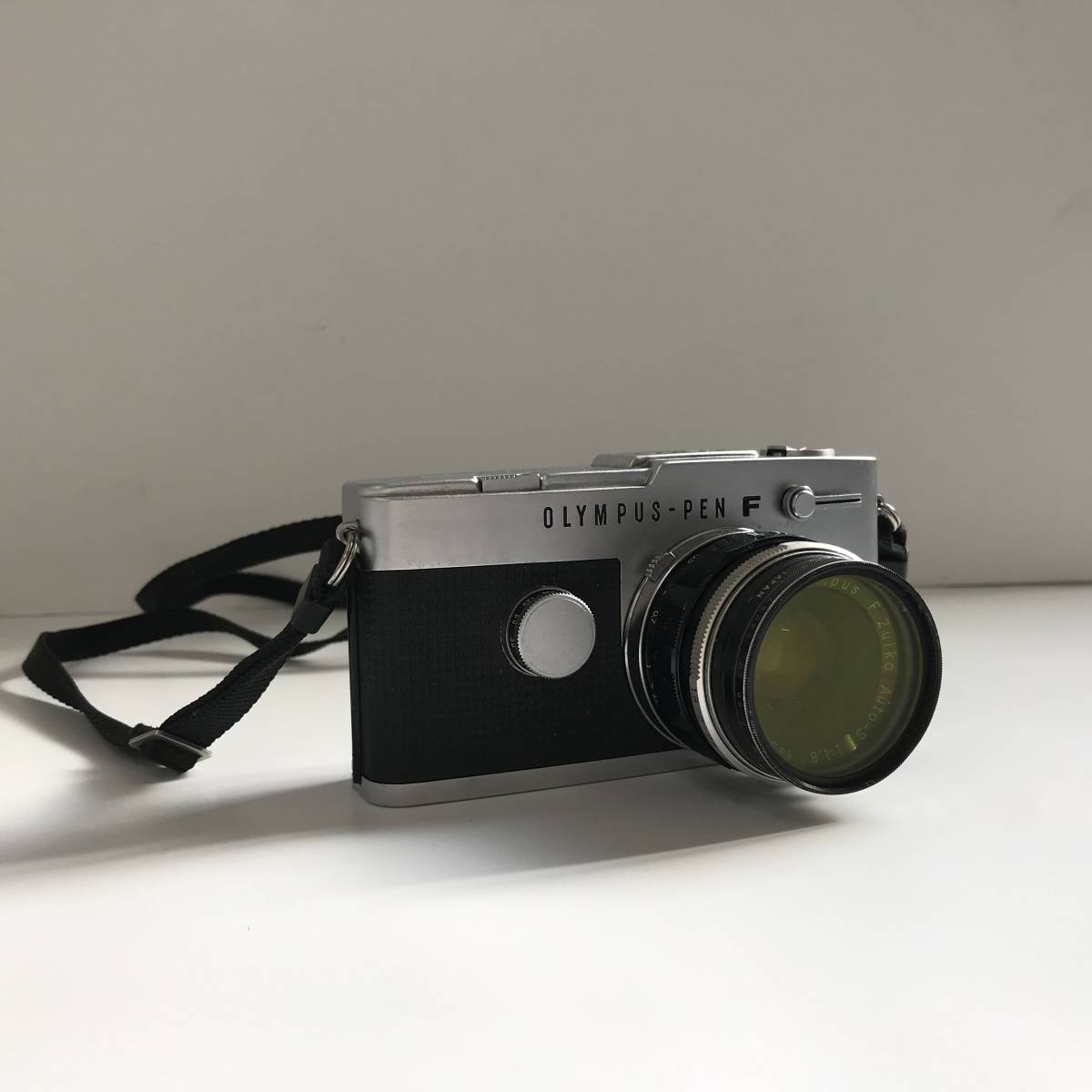 OLYMPUS PEN-F オリンパス フィルムカメラ 一眼レフカメラ Auto-S 1:1,8 f=38mm 中古 古いもの ヴィンテージ vintage film camera 現状品_画像1