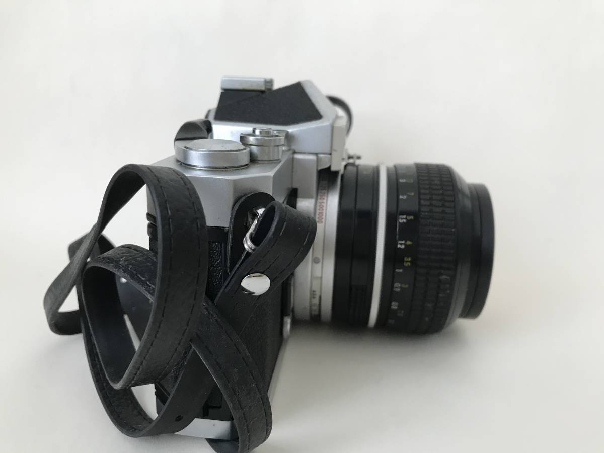 ② Nikomat Nikon ニコン フィルムカメラ ボディ レンズ ヴィンテージ vintage camera film camera 日本製 made in JAPAN 古いもの 現状品_画像5