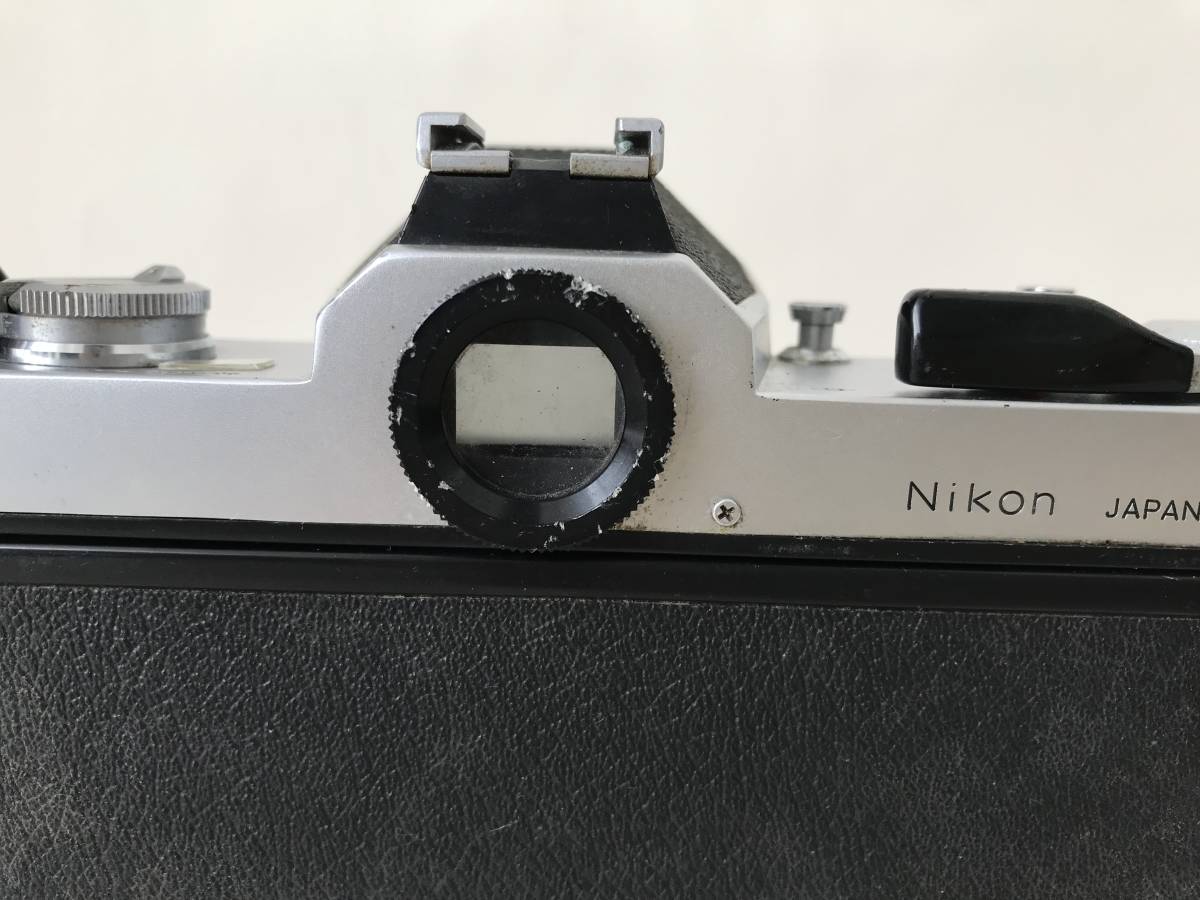 ② Nikomat Nikon ニコン フィルムカメラ ボディ レンズ ヴィンテージ vintage camera film camera 日本製 made in JAPAN 古いもの 現状品_画像8