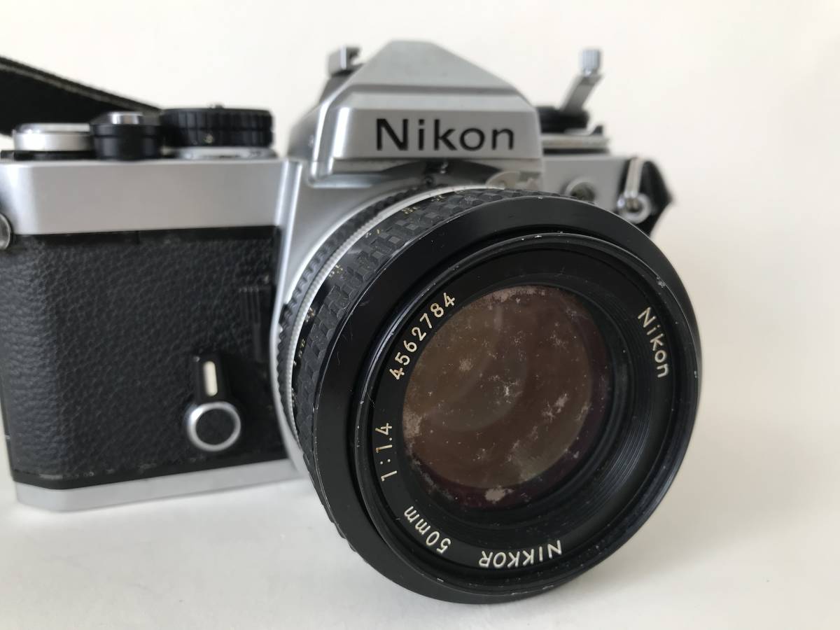 ③ Nikon FE ニコン フィルムカメラ ボディ レンズ ヴィンテージ vintage camera film camera 日本製 made in JAPAN 古いもの 現状品_画像3