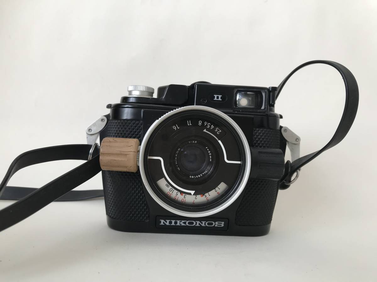 ④ Nikon Nikonos II ニコン ニコノス 初期 水中カメラ フィルムカメラ 一眼レフ ヴィンテージ vintage camera film camera 古い 現状品_画像4