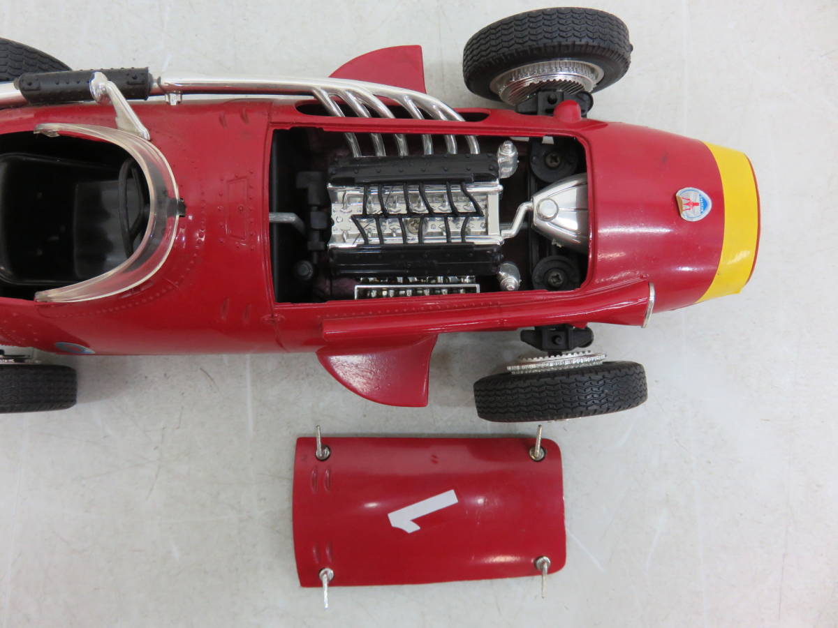 Polistil MASERATI 250F マセラティ 1/16 イタリア製 made in Italy ミニカー レーシングカー 現状品_画像7