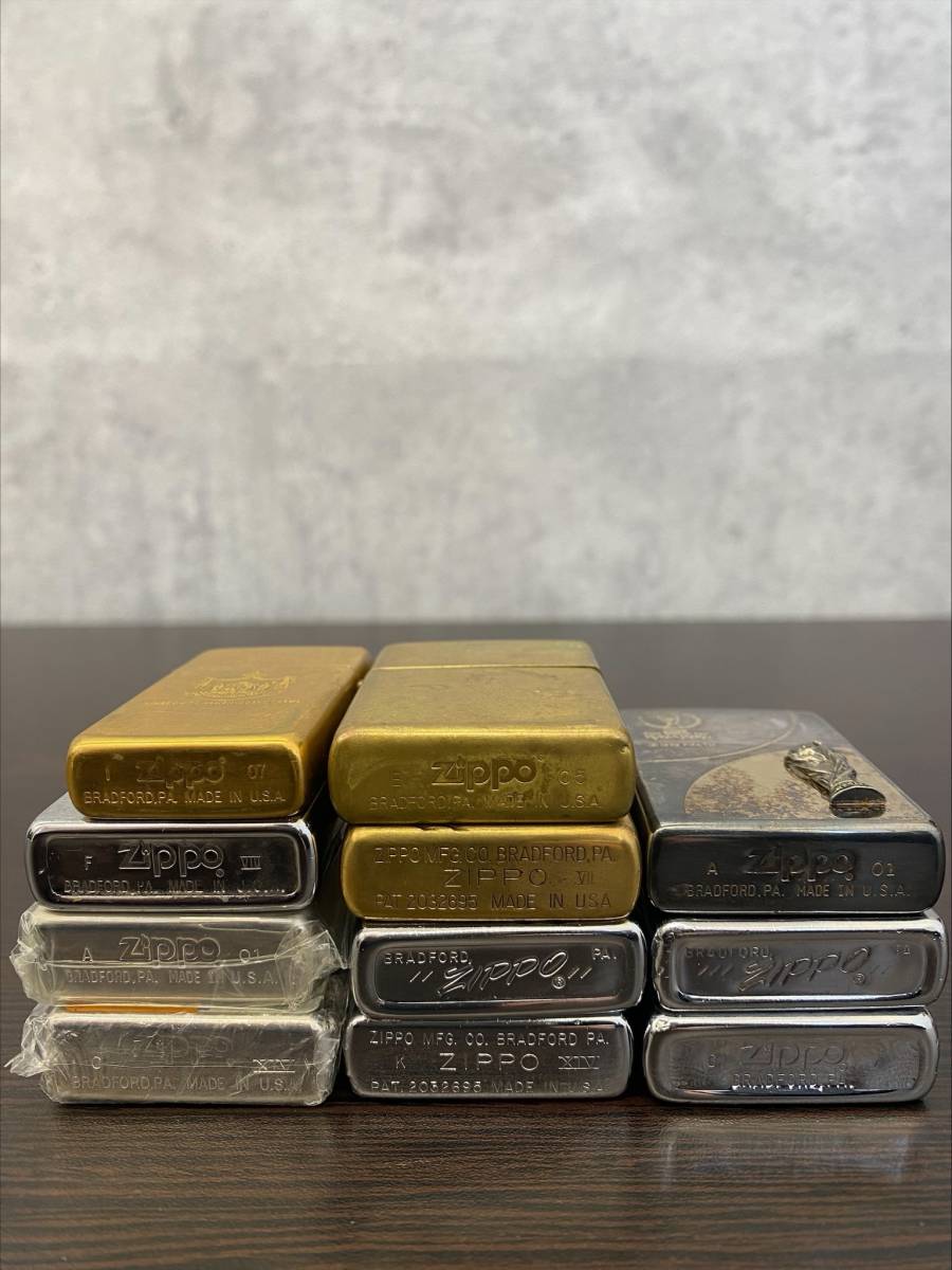 ☆★【美品有】3336A　ZIPPO おまとめ11点　スリムZIPPO/ヴィンテージ/のらくろ/ワールドカップ/新庄等　シリアル入り込 現状保管品☆★_画像2