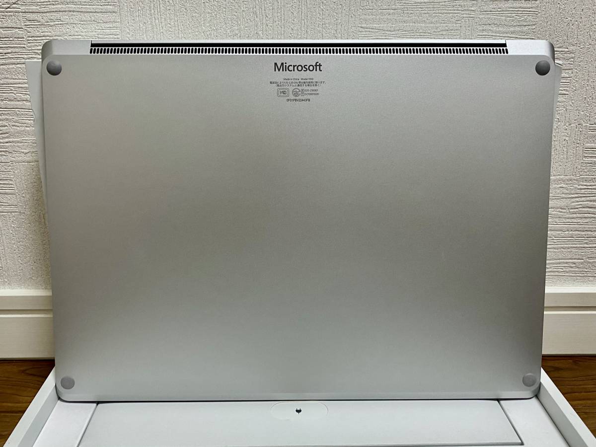 超美品 Microsoft Surface Laptop 5 プラチナ Windows 11 顔認証/第12世代 Core i7 1255U 4.7GHz/16GB/SSD512GB/Type-C/MS Office&筆ぐるめ_画像9