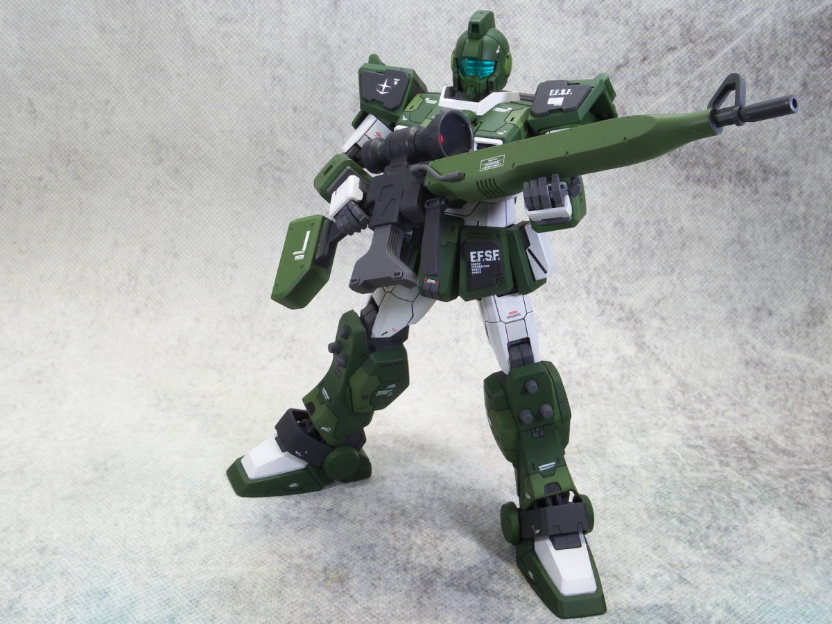 MG 陸戦型ジム 改修塗装完成品_画像4