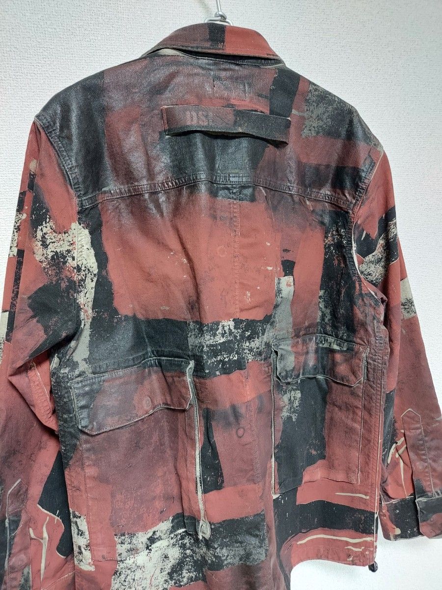 新品 ~DIESEL~ モザイクデニムjkt 表記サイズM(US) L-XL相当 新品 ~DIESEL~ モザイクデニムjkt 表記サイズM(US) L-XL相当
