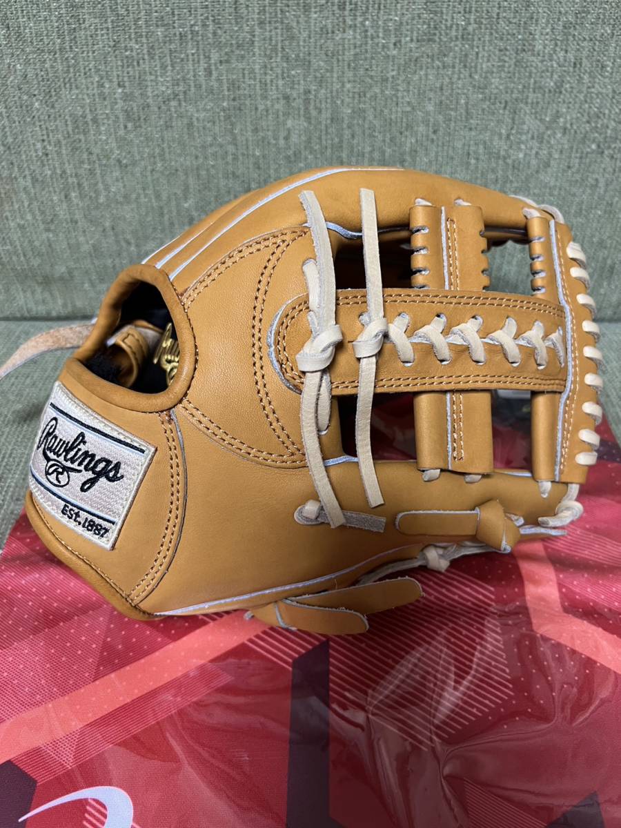 ローリングス GOLD GLOVE CLUB 軟式内野手用グラブ 右投げ用 GR3HECK45 カラー：リッチタン_画像3