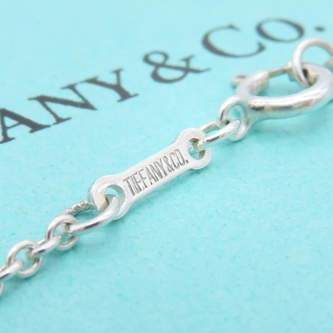 極希少 美品 Tiffany&Co. ティファニー パフューム ボトル シルバー ロング ネックレス SV925 香水 HH248_画像7