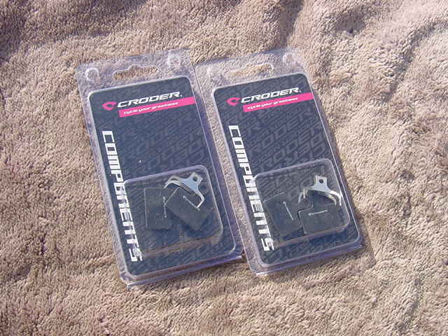 CRODER DPad-06 Organic Pads SHIMANO for 2set new goods unused 