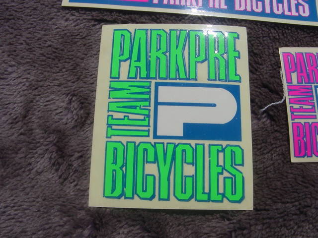 PARKPRE BICYCLES sticker Set 未使用品の画像2