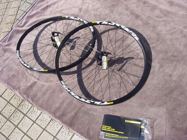 MAVIC CROSSRIDE FTS-X 26 100/135㎜ 新品未使用_画像8