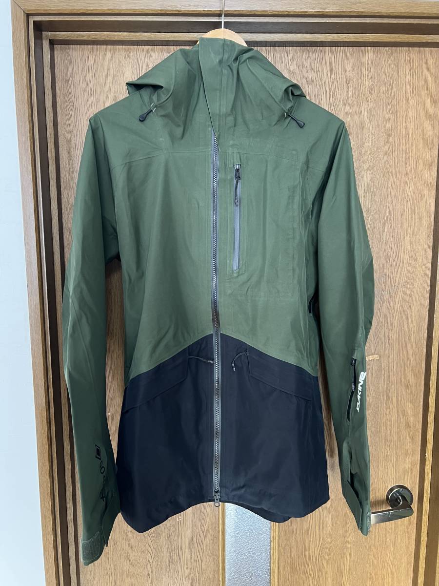 DAKINE STOKER GORE-TEX 3L JACKET Peat Green Sサイズ　ダカイン　ストーカー　ゴアテックス　ジャケット　グリーン　スキー　スノボー