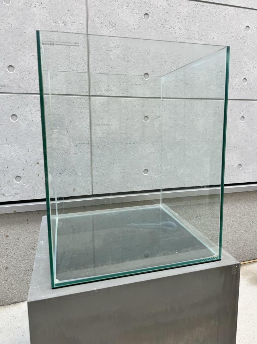 引き取り 歓迎 美品 KOTOBUKI コトブキ工芸 LEGLASS レグラス フラット F-4050 40×40×50cm ガラス 水槽 ハイタイプ 蓋付き ガラス水槽_画像1