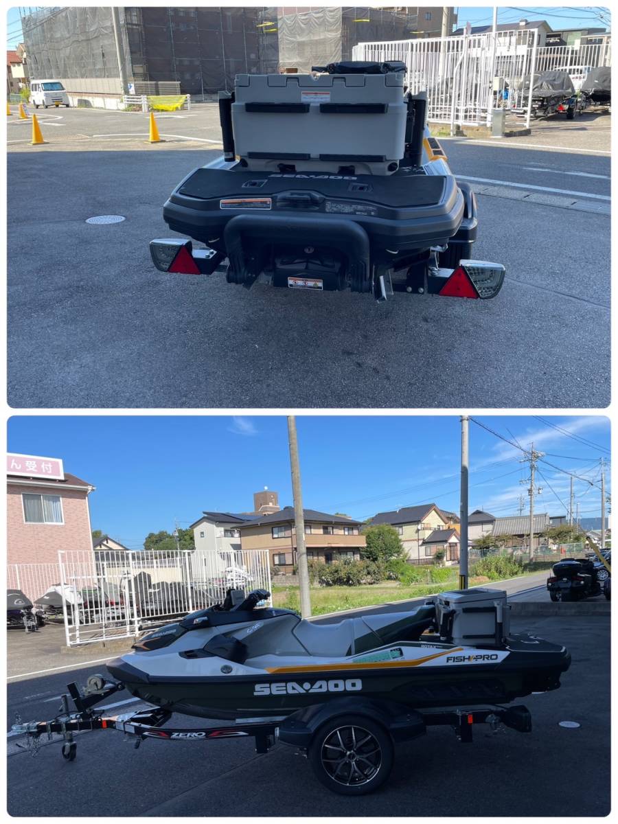 SEADOO.FishPro170.アワー２１時間/ソレックス/ゼロ500Bトレーラー付き_画像3