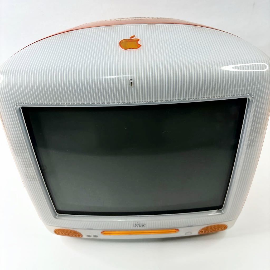 希少】iMac Apple 初代 スケルトン オレンジ キーボード マウス