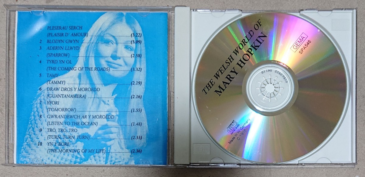 【CD】メリー・ホプキン The Welsh World of Mary Hopkin_画像4