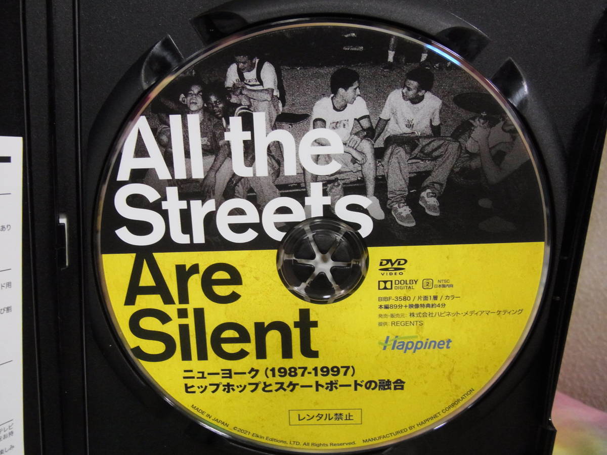 【DVD】All the Streets Are Silent ニューヨーク(1987-1997)ヒップホップとスケートボードの融合_画像6