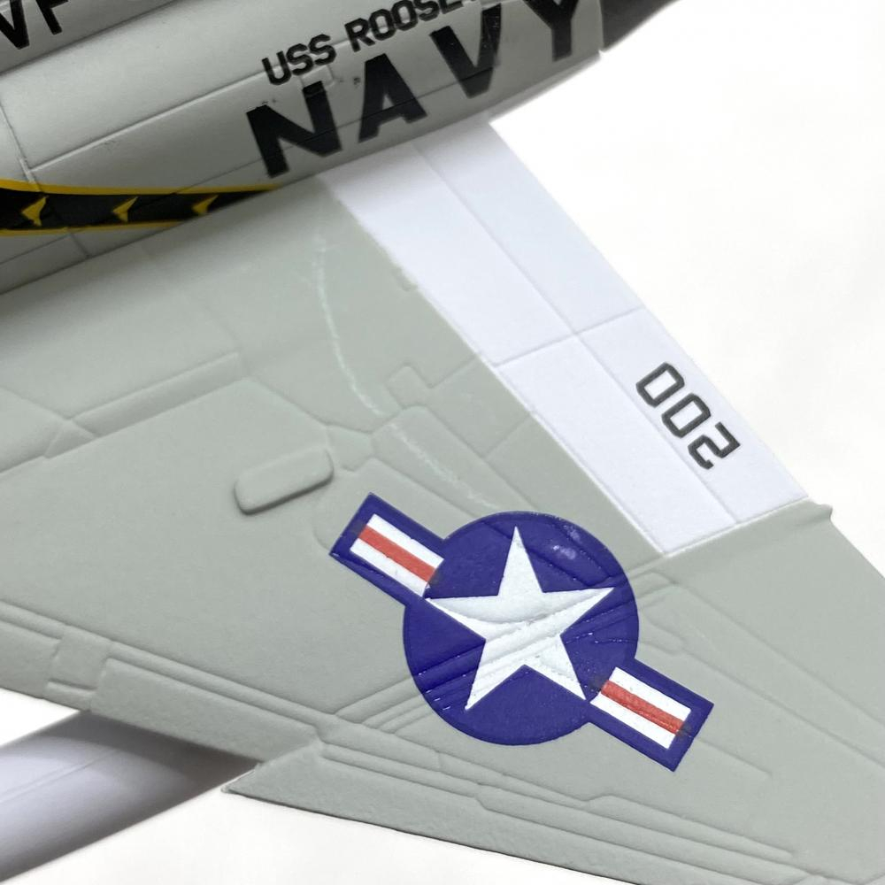 【中古】【開封】エアファイターコレクション 25 アメリカ海軍 F-4J ファントム 第84戦闘飛行隊 ジョリーロジャース 1/100[240095232310]_画像4