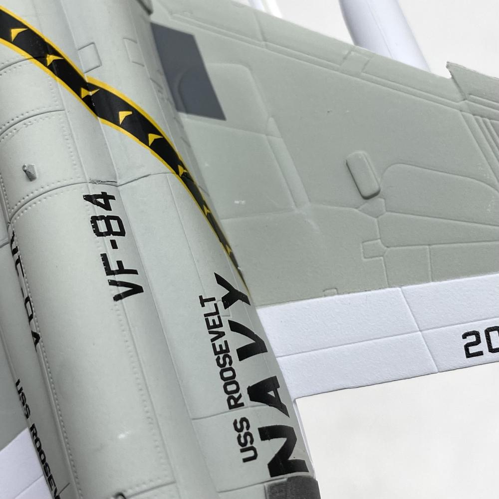 【中古】【開封】エアファイターコレクション 25 アメリカ海軍 F-4J ファントム 第84戦闘飛行隊 ジョリーロジャース 1/100[240095232310]_画像5