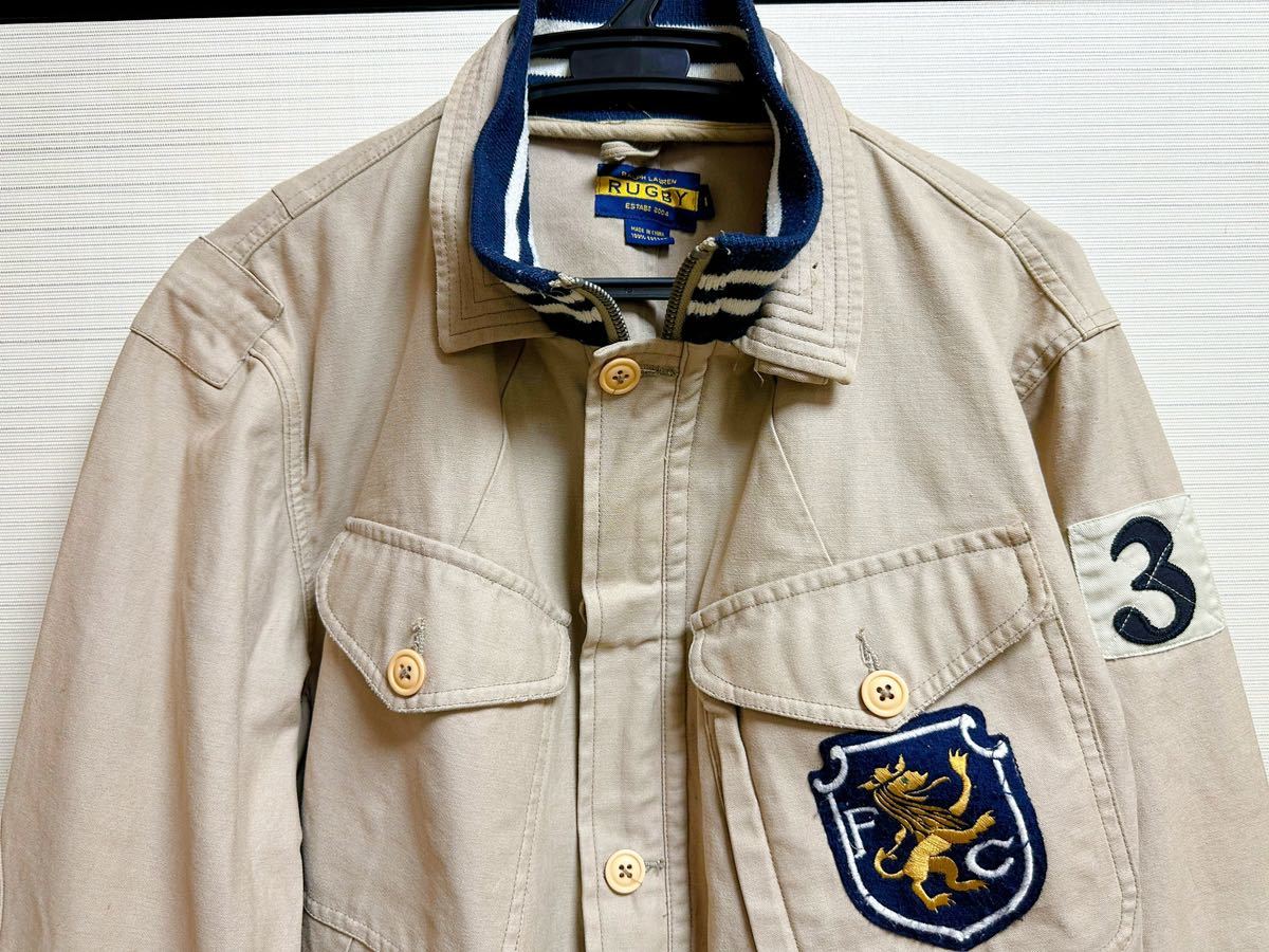 RUGBY RALPH LAUREN ラグビーラルフローレン　スタンドカラージャケット　レア_画像1