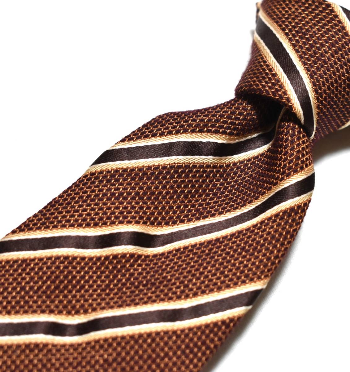 W061*DAKS necktie stripe pattern *