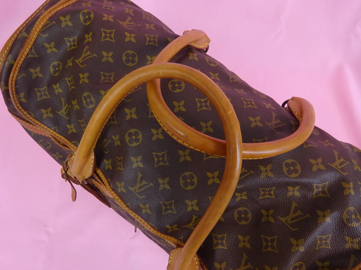 LOUIS VUITTON ルイヴィトン 【 サックデミスープル 】モノグラム ボストンバッグ  ヴィンテージの画像5