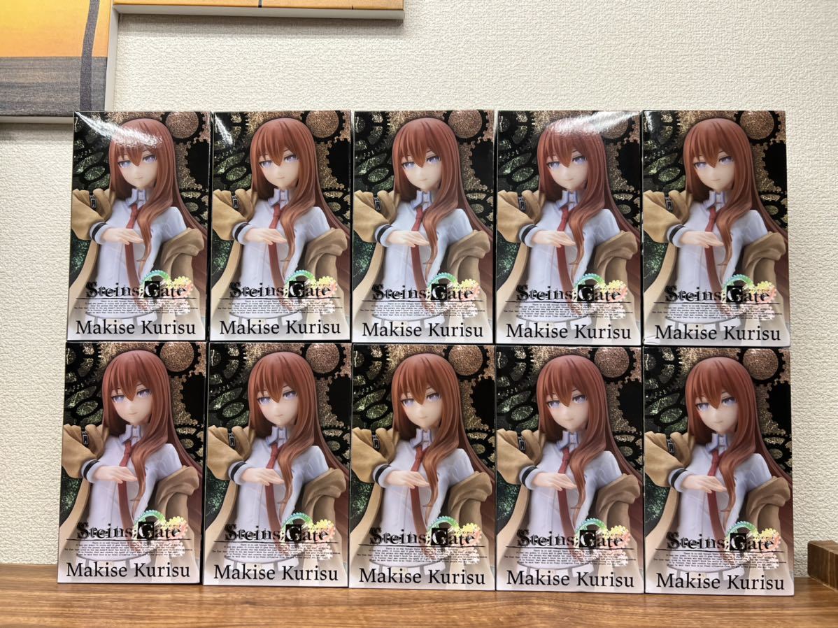 STEINS;GATE Coreful 牧瀬紅莉栖 フィギュア 10個セット シュタインズ・ゲート シュタゲ 未開封_画像1