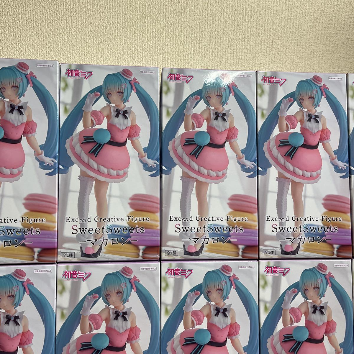 数２セットあり　１０個セット【未開封】初音ミク Exc∞d Creative Figure SweetSweets マカロン フィギュア_画像3