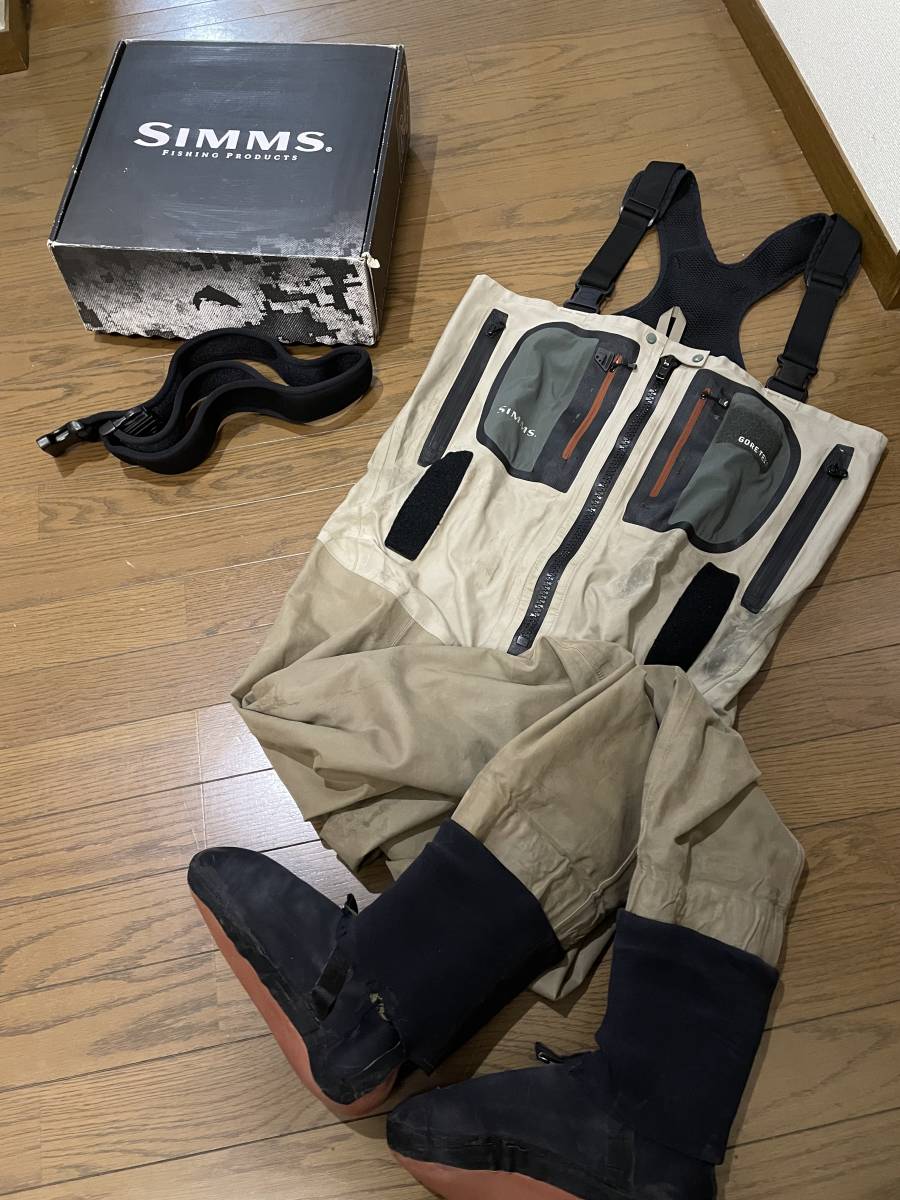 SIMMS Syms G4Z STOCKIGFOOT WADERS stockings foot waders US M size 