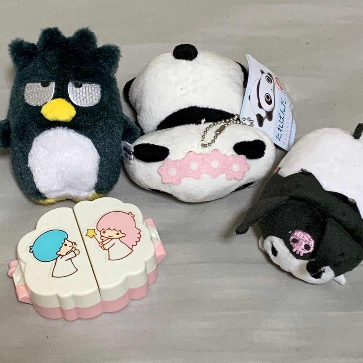 サンリオ サンエックス まとめ売り sanrio San-X バッドばつ丸 リトルツインスターズ キキララ たれぱんだ クロミ