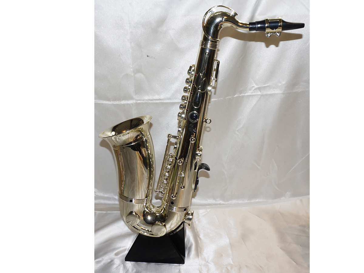 *kalatsu industrial arts sax sakiso phone SAXOPHONE electric toy toy melody - interior decoration 