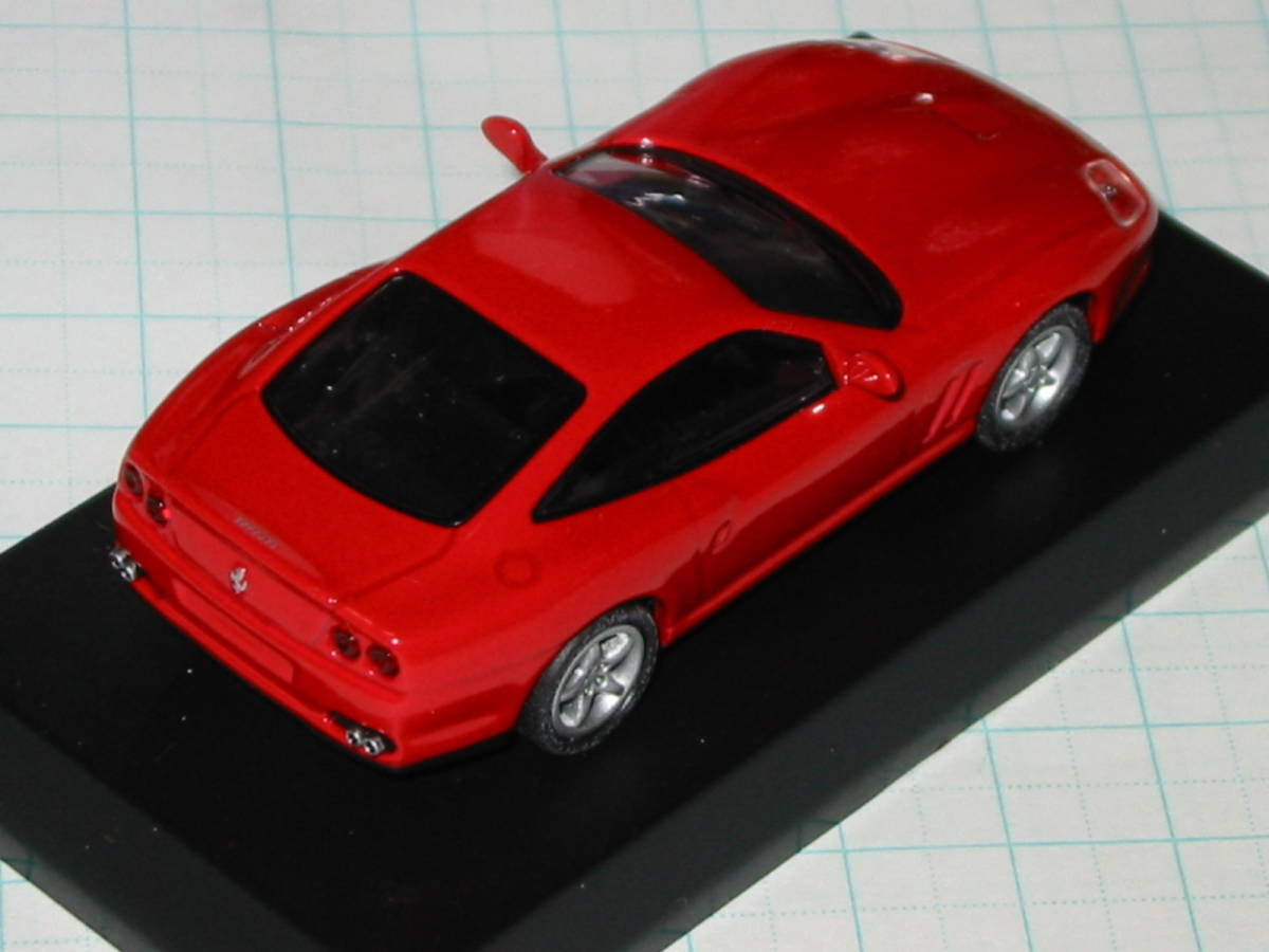 KYOSYO 京商 フェラーリ Ferrari ミニカーコレクション Ⅵ ６★フェラーリ 550 マラネロ ベルリネッタ Ferrari 550 Maranello 1/64 レッドの画像10