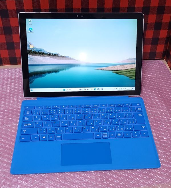 MSS099■使用時間　1000時間/充電サイクル91回■Surface Pro 4 /Core i7/8GB/256GB/Office2019/LibreOffice/美品_画像1