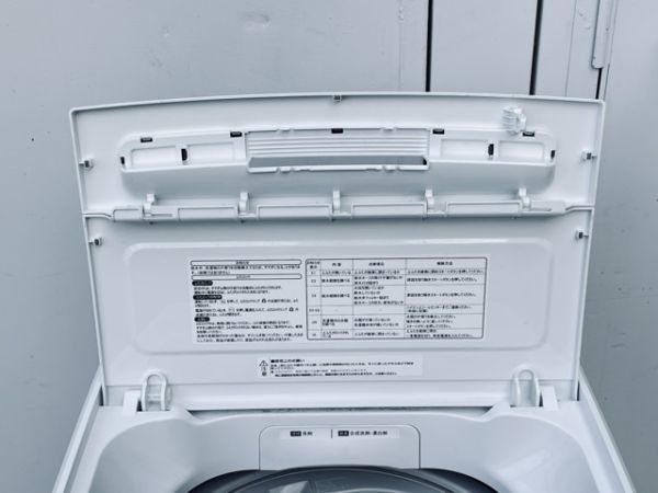 動作保証 ハイセンス 全自動電気洗濯機 HW-G60A 2022年製 6kg スリムボディ 家電製品 手渡し歓迎 Hisense 081046 /65137_画像6