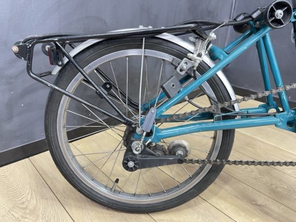 BROMPTON Cline 16インチ 折りたたみ自転車 シルバーエディション Utility M3R 3段変速ギア ライザーバー ISO9002 ブロンプトン /56291の画像10