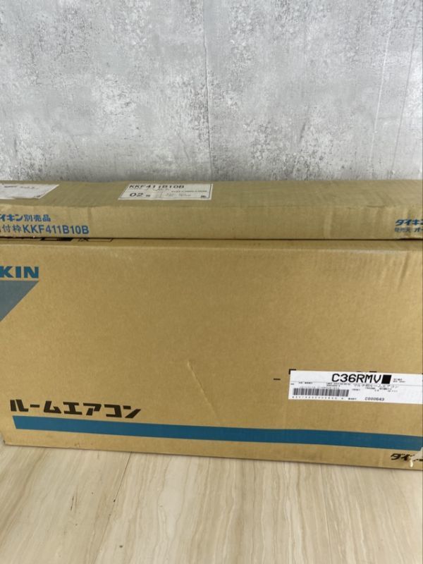 マルチ形ルームエアコン 室内機のみ 新品未開封 DAIKIN C36RMV 据付枠 KKF411B10 セット/53757_画像6