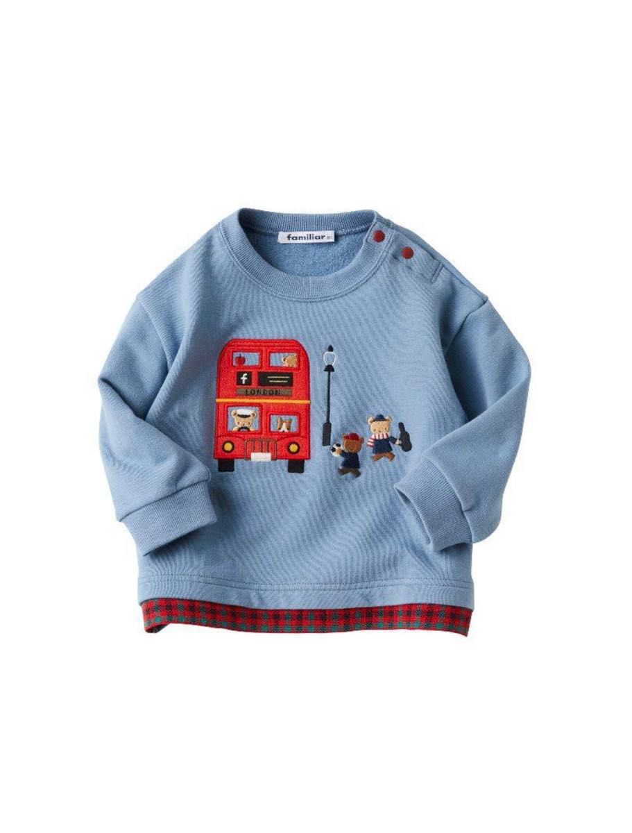 ファミリア トレーナー 新作 今季 90 美品 完売品 familiar ファミリア トレーナー 新作 今季 90 美品 完売品 familiar