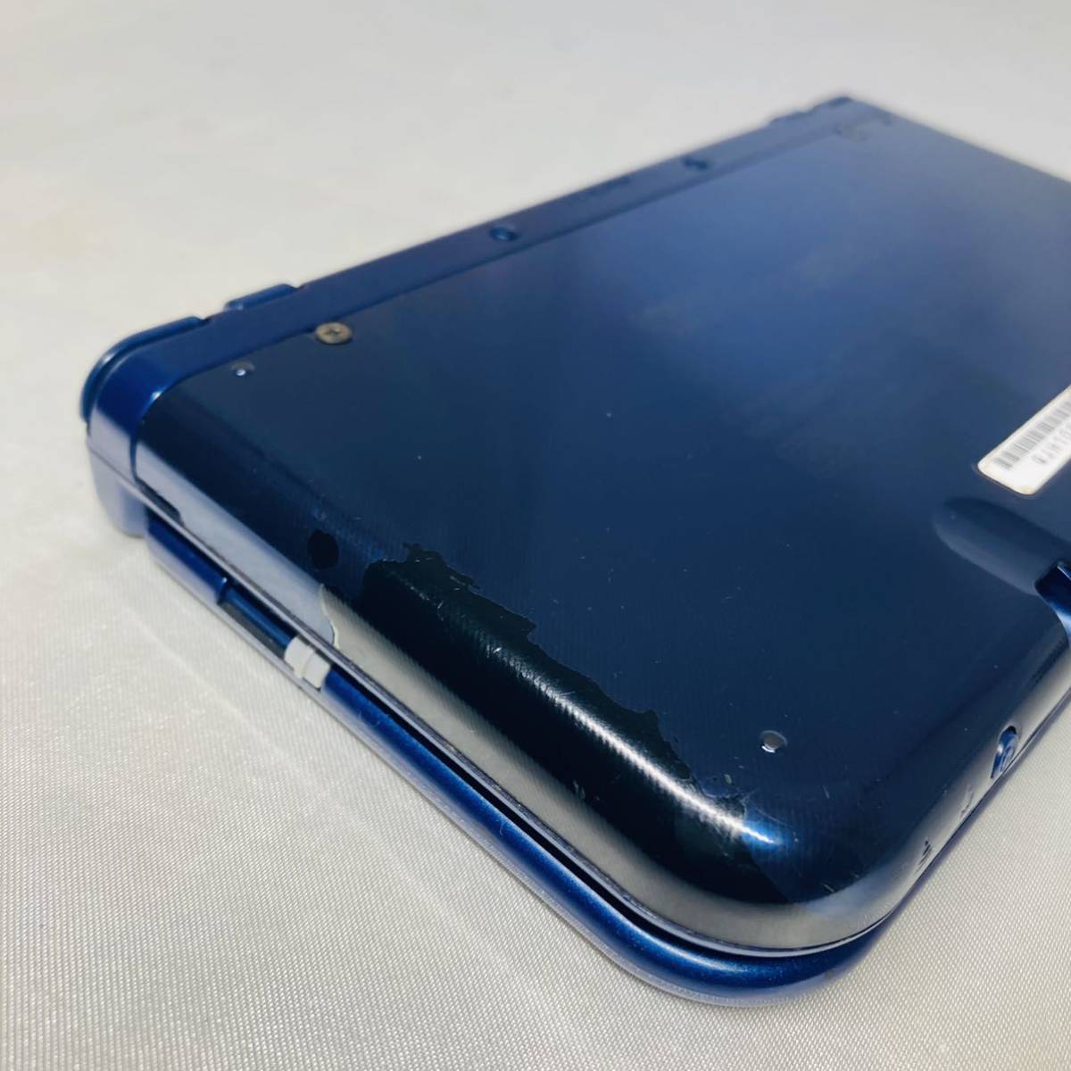 ★1円～ 動作確認済 New NINTENDO 3DSLL 本体 メタリックブルー 任天堂 送料全国520円 ニンテンドー metallic blue_画像7